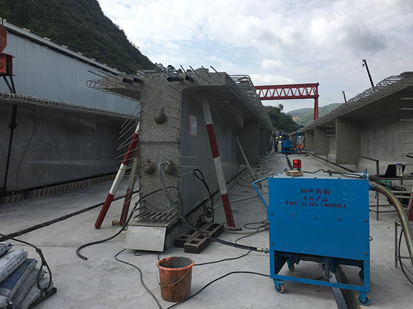 云南玉楚高速智能张拉及压浆信息化管理系统运行成功